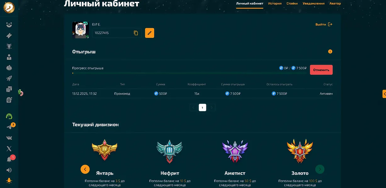 Многообразие бонусов и акций